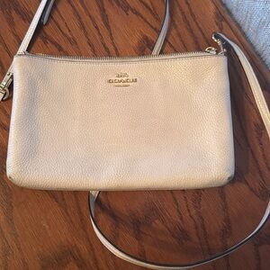 Coach Gold Crossbody Bag
